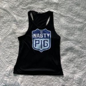 Nasty Pig's PIG Tank Top, Black & Small